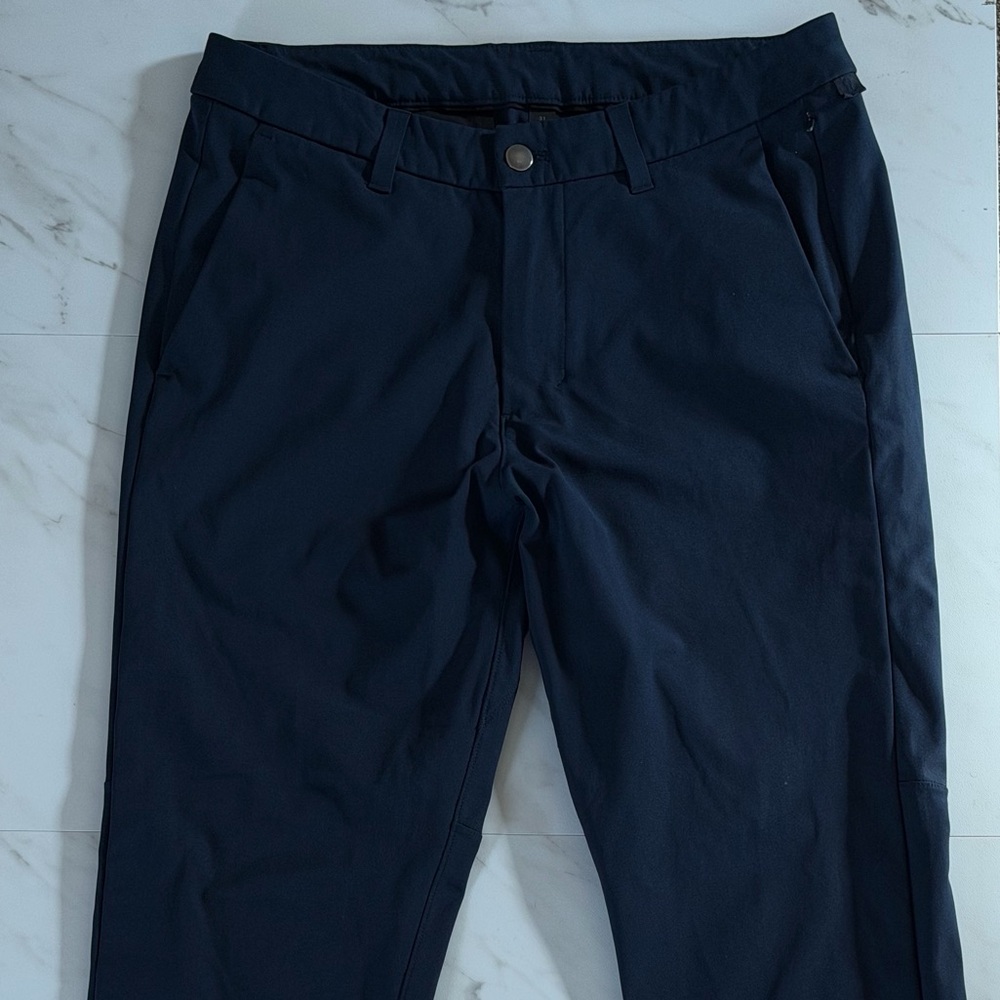 Lululemon Mens Navy Pants Size 31 Athleisure Travel Performance Wear